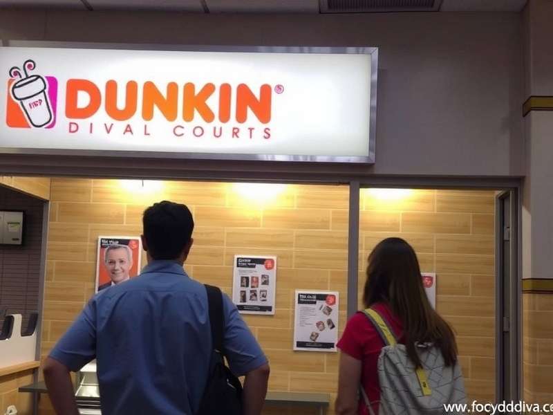 Dunkin Diva Indian Courts