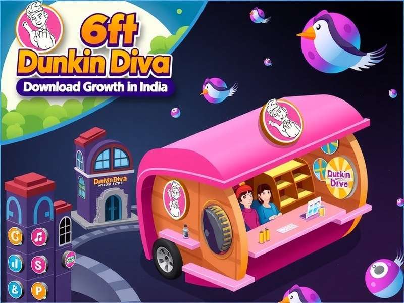 Dunkin Diva Download Growth in India